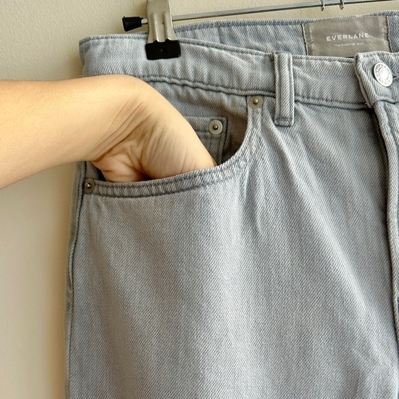 Everlane The Summer Jean Light Blue Women’s Jeans, Size 26 Regular - Picture 8 of 16